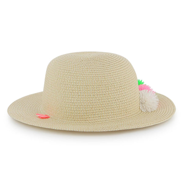 Cappello con pompon U22011 /Z41 BILLIEBLUSH 