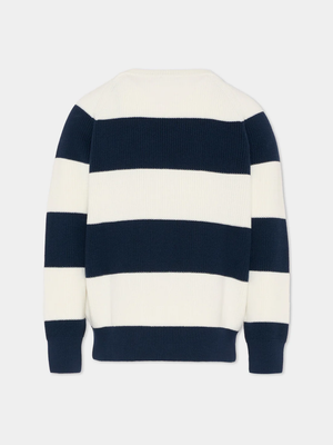 Maglione a righe WUW001 LHE85 /86611 PAUL & SHARK 