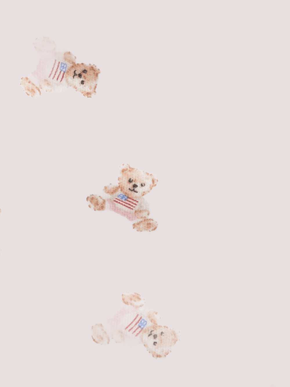 Set tutina bavaglino e cappellino per neonato Polo Ralph Lauren Kids bianco con stampa Teddy Bear 320P00760 /1 POLO RALPH LAUREN 