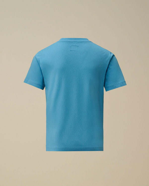 U16 cotton jersey 30/1 short sleeve logo patch t-shirt CMM00S LAA17 /41100 C.P.COMPANY 