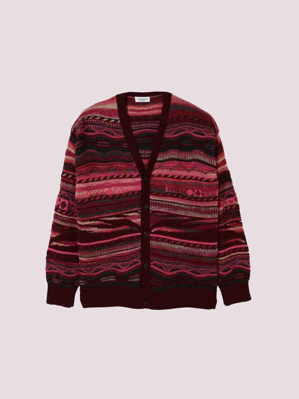 Cardigan "Laneus" jacquard in maglia F5LKJUCA057 /39 LANEUS KIDS 