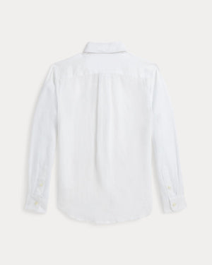 Camicia in lino 323967600 /003 POLO RALPH LAUREN 