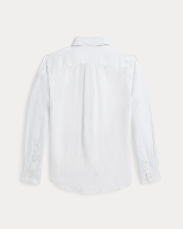 Camicia in lino 323967600 /003 POLO RALPH LAUREN 