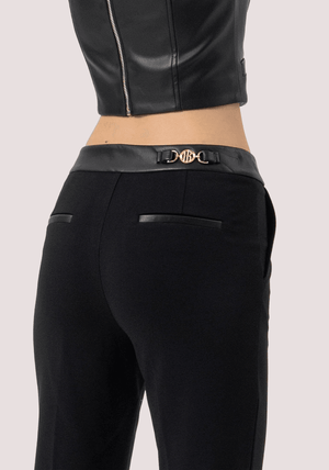 Pantalone bootcut in tessuto stretch FR25WVA006W78001 /53 FRACOMINA 