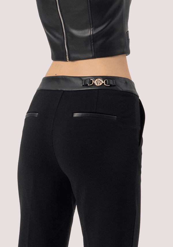 Pantalone bootcut in tessuto stretch FR25WVA006W78001 /53 FRACOMINA 