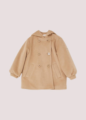 Cappotto doppiopetto con cappuccio KF5127 T096A /X0596 LIU JO 