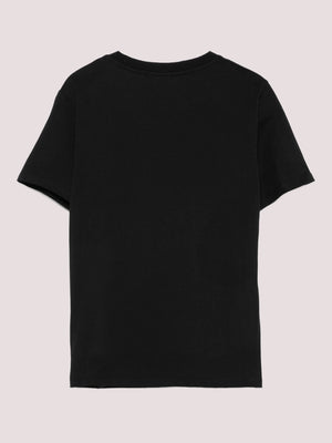 T-shirt con bottoni BX8R51 Z3186 /930OR BALMAIN 