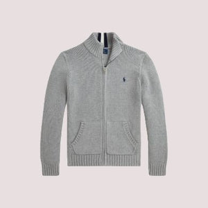 Maglione in cotone con zip intera 323799411 /26 POLO RALPH LAUREN 