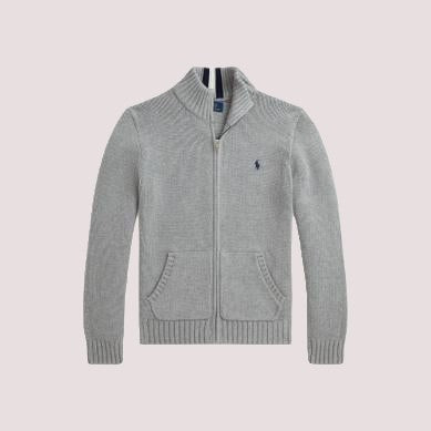 Maglione in cotone con zip intera 323799411 /26 POLO RALPH LAUREN 