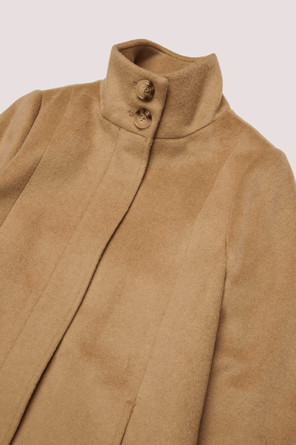 Cappotto lungo A-shape in misto lana MX0230 MX079 /MX702 MAX&CO 