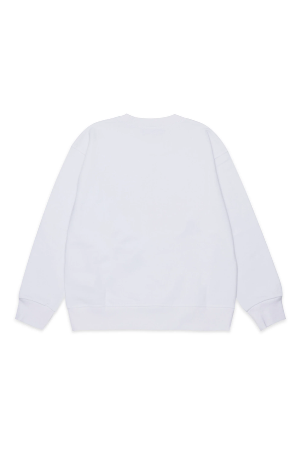 Felpa girocollo con logo DQ3193 D0AGW /DQ100 DSQUARED2 JUNIOR 