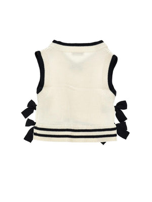 Gilet con fiocchi I9G306 7034 /150 PHILOSOPHY KIDS 