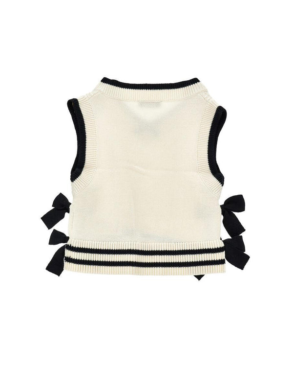 Gilet con fiocchi I9G306 7034 /150 PHILOSOPHY KIDS 