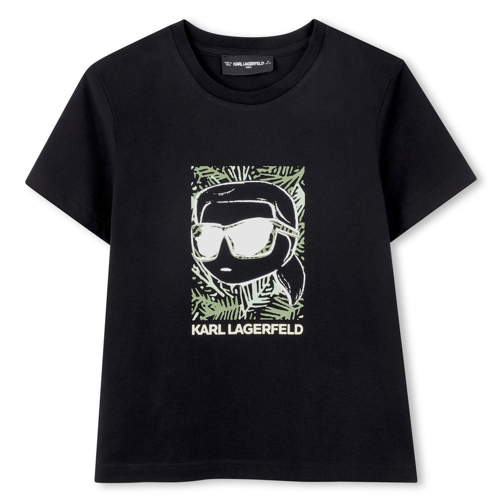 T-shirt con stampa Z31094 /09B KARL LAGERFELD 