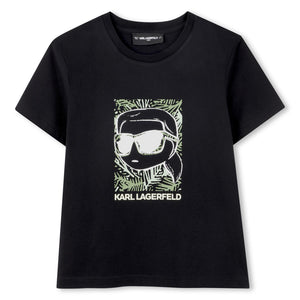 T-shirt con stampa Z31094 /09B KARL LAGERFELD 