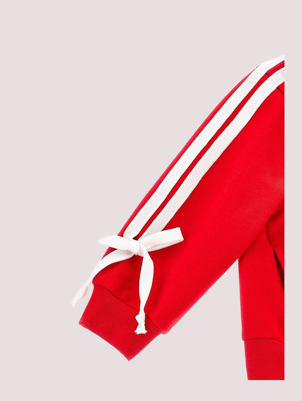 Felpa, bambina, garzata.<BR/> 19F630NP 6004 /0043 MONNALISA 