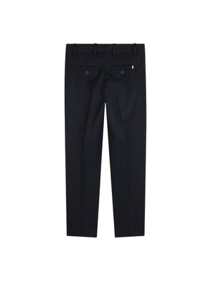 Pantalone da cerimonia bambino blu elettrico con taglio classico