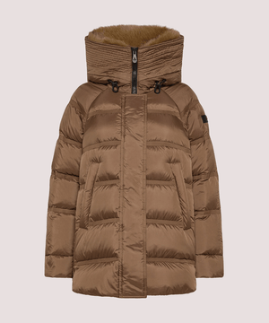 Puffer jacket con bordo in pelliccia PED543901181967 /894 PEUTEREY 