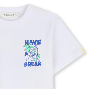 T-shirt con stampa U21705 /10P BILLIEBLUSH 