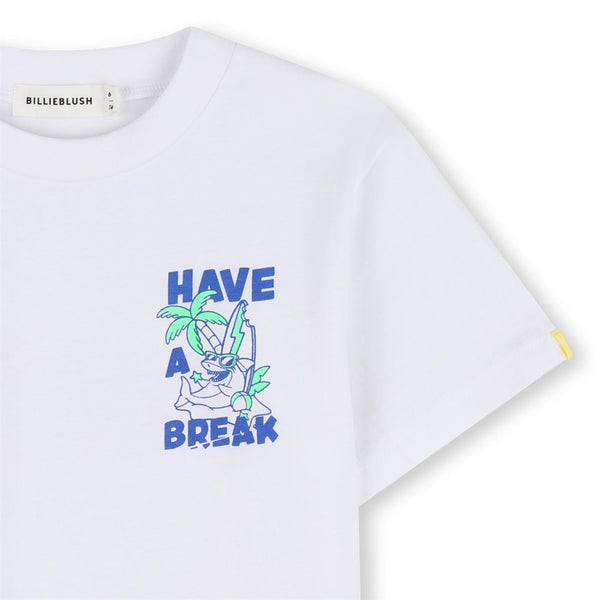 T-shirt con stampa U21705 /10P BILLIEBLUSH 