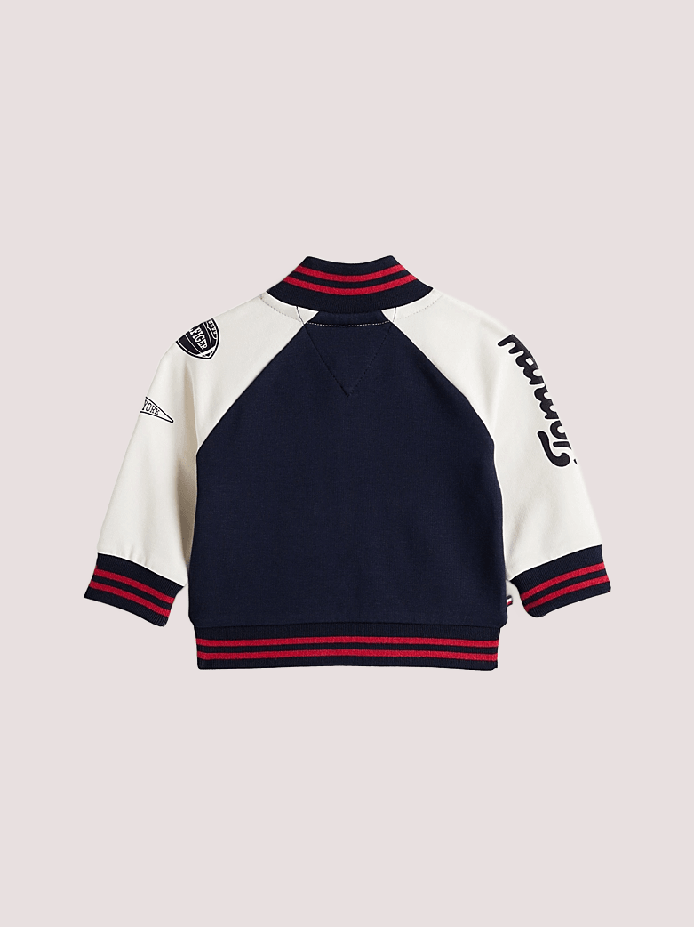 Bomber Varsity relaxed fit con patch KN0KN02195 /C1G TOMMY HILFIGER 