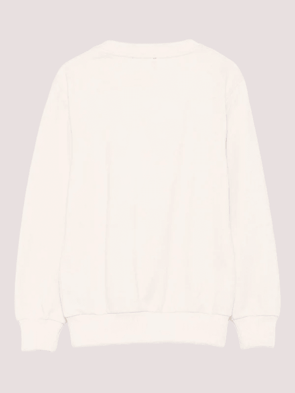 Felpa beige con bottoni dorati BX4R10 Z3183 /109OR BALMAIN 