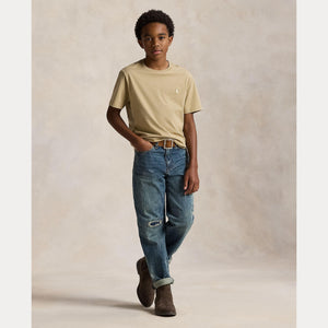 T-shirt in jersey di cotone con scollo a girocollo 323832904 /191 POLO RALPH LAUREN 
