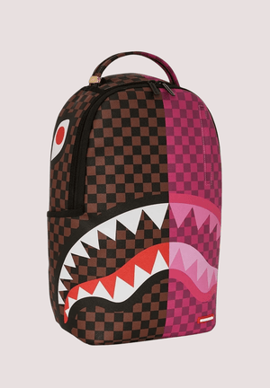 Split Sip Pink Check Dlxsv 910B6286NSZ /N/D SPRAYGROUND 