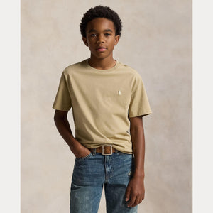 T-shirt in jersey di cotone con scollo a girocollo 323832904 /191 POLO RALPH LAUREN 