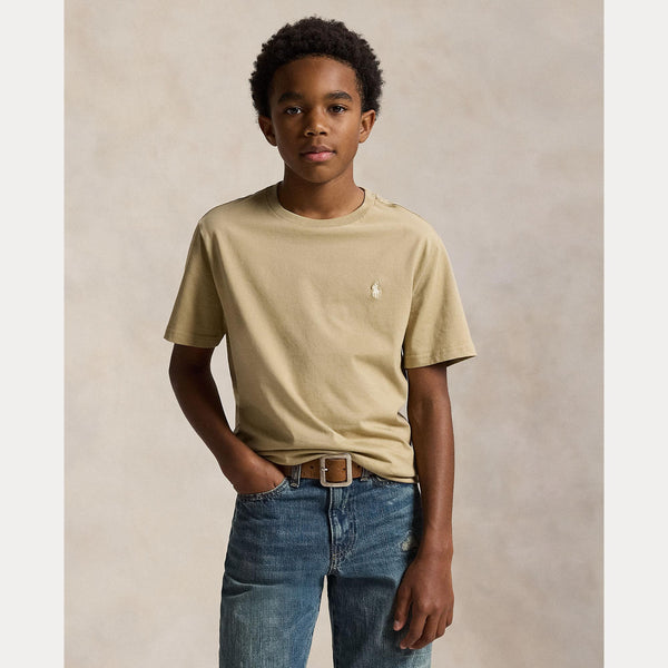 T-shirt in jersey di cotone con scollo a girocollo 323832904 /191 POLO RALPH LAUREN 