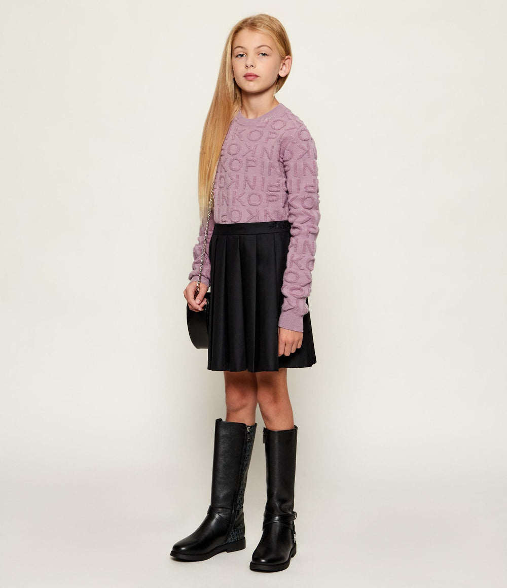 Gonna plisettata KFGO011 C ML025 /N000 PINKO 