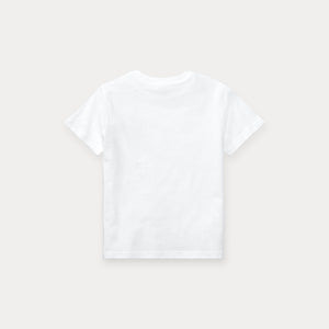 T-shirt in jersey di cotone con scollo a girocollo 322832904 /035 POLO RALPH LAUREN 