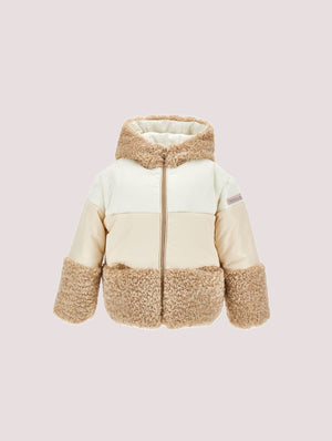 Giubbino, bambina, logato.<BR/> 19F104 6031 /0103 MONNALISA 