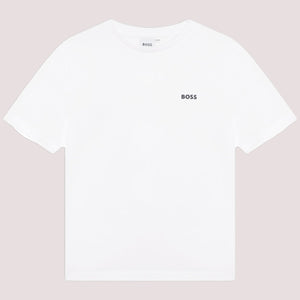 T-shirt con logo stampato J25P23 /10P BOSS 