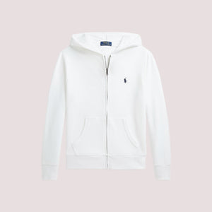 Felpa con cappuccio e zip intera in french terry 323964134 /001 POLO RALPH LAUREN 