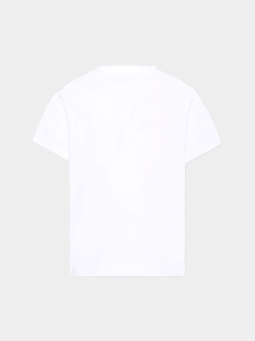 T-shirt con logo stampato BY8P11 Z3672 /100BL BALMAIN 