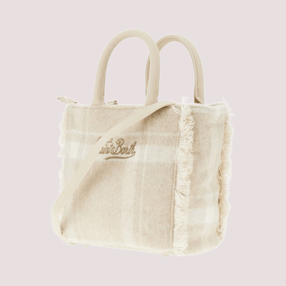 Borsa Vanity Mini Felt in check VAMI024 /01321I MC2 SAINT BARTH 