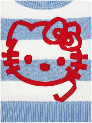 Maglia Hello Kitty Righe 19G606 7029 /5899 MONNALISA 