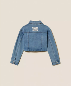 Giacca cropped in jeans 261GJ2080 /3451 TWINSET 