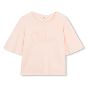 T-shirt con logo C20858 /46J CHLOE 