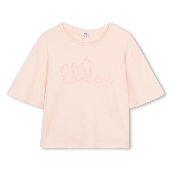 T-shirt con logo C20858 /46J CHLOE 
