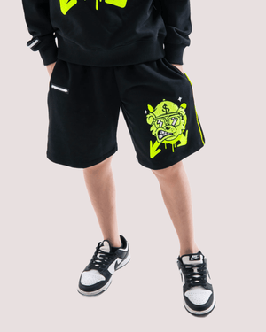 Graffitti bear shorts SPY1441E /BLACK SPRAYGROUND 