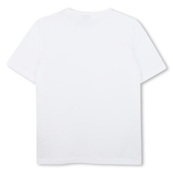 T-shirt con logo stampato J25P23 /10P BOSS 