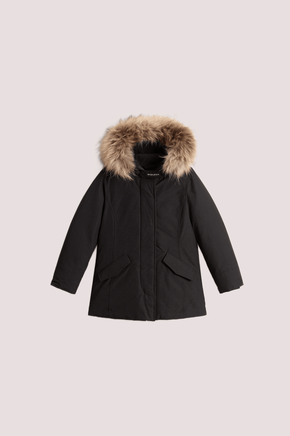Arctic Parka da bambina con pelliccia removibile CFWKOU0221FRUT0641 /BLK WOOLRICH 
