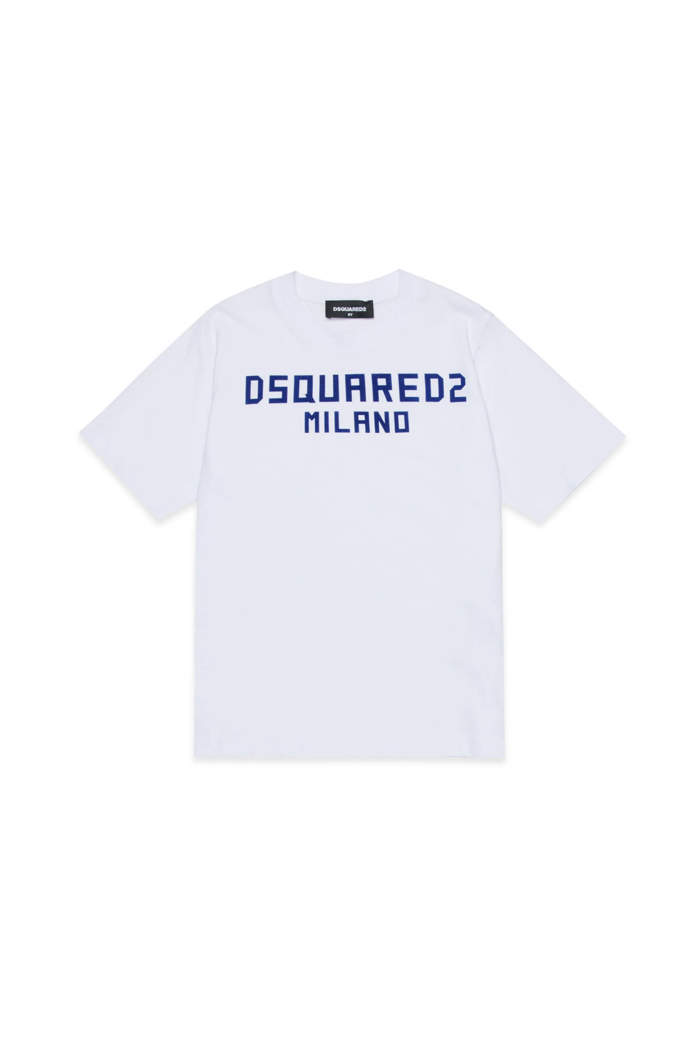 T-shirt con logo stampato sul petto DQ3164 D0015 /DQ100 DSQUARED2 JUNIOR 