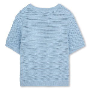 Maglione con logo ricamato C21225 /80J CHLOE 