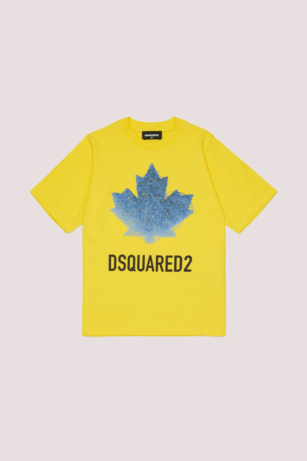 T-shirt con logo DQ3176 D00XM /DQ220 DSQUARED2 JUNIOR 