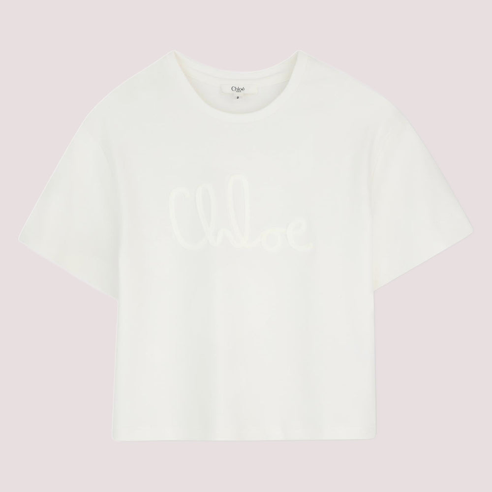 T-shirt con logo C20858 /117 CHLOE 