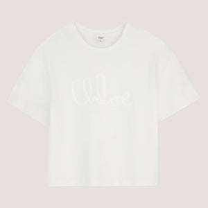 T-shirt con logo C20858 /117 CHLOE 