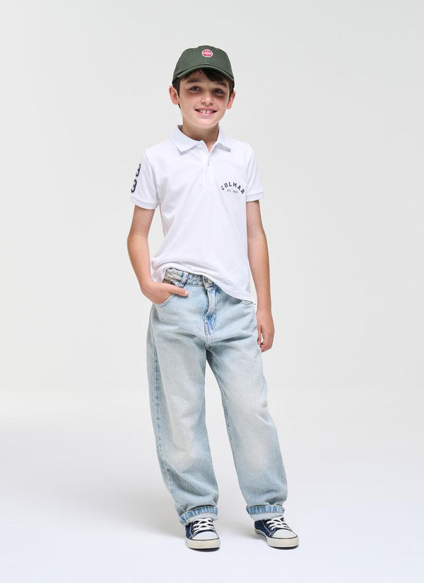 Polo logata in piqué 3518 7XH /1 COLMAR 